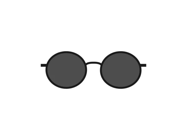 Zonnebril, bril icoon. Vector illustratie, plat ontwerp. — Stockvector