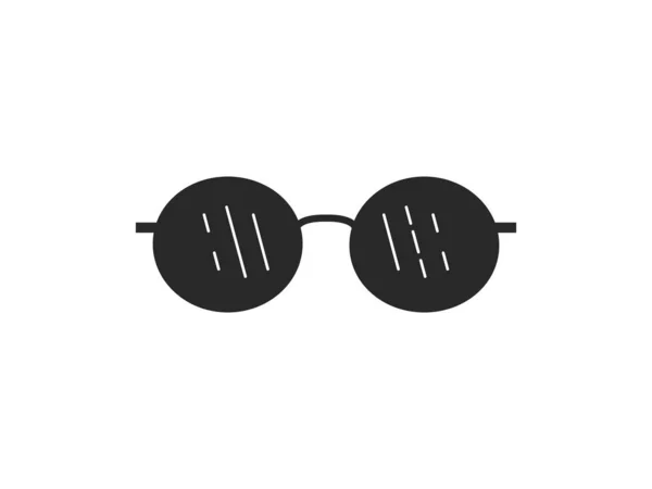 Vektorová Ilustrace Plochý Design Ikona Slunečních Brýlí — Stockový vektor
