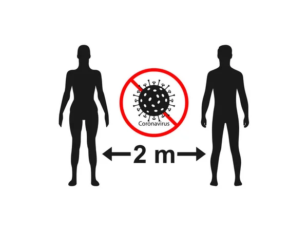 Ilustración Vectorial Coronavirus Diseño Plano — Archivo Imágenes Vectoriales