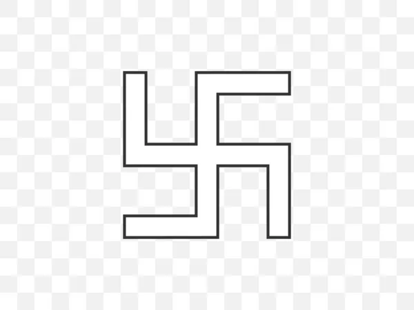 ベクトルイラスト 平面デザイン 仏Nazi Swastkaのアイコン — ストックベクタ