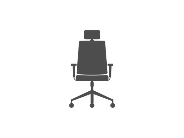 矢量插图 平面设计 办公椅座标 — 图库矢量图片