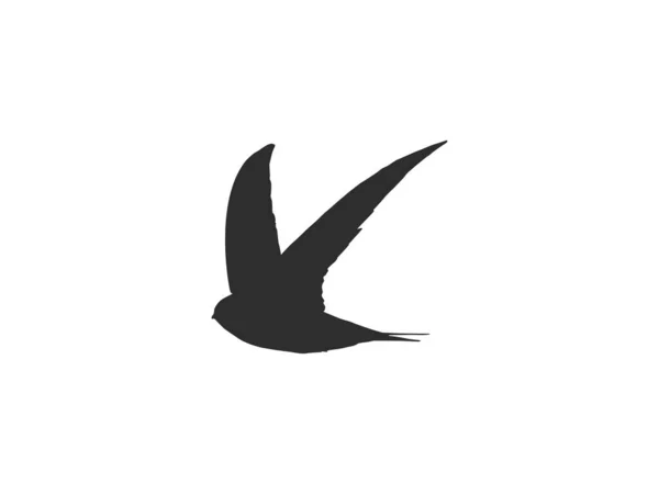 ベクトルイラスト 平面デザイン 鳥の自然アイコン — ストックベクタ