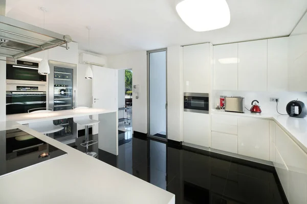 Interior Kitchen Modern Contemporary House — Stock Photo, Image