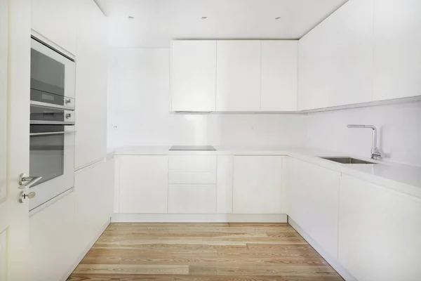 Interiérová Kuchyně Moderního Moderního Domu — Stock fotografie