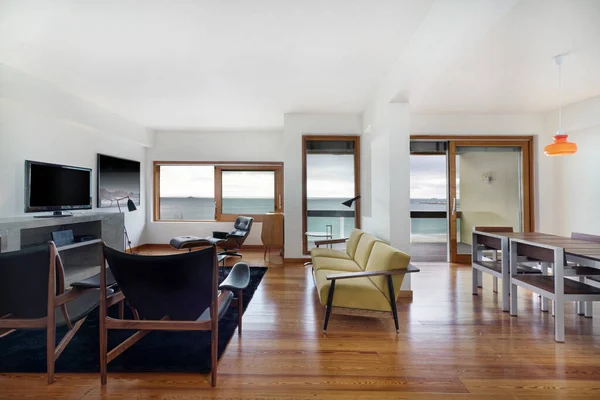 Home Interieur Moderne Moderne Möbel Zimmer — Stockfoto