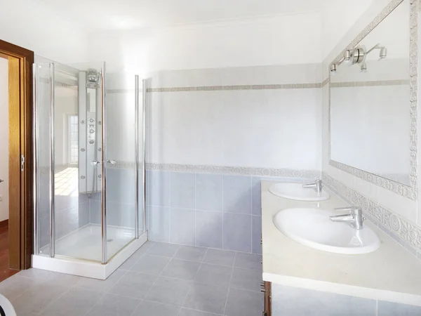 Casa Interior Casa Banho Moderna — Fotografia de Stock