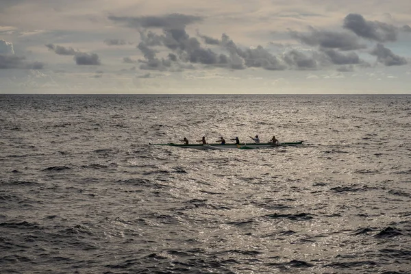 Canoe Outrigger hawajski — Zdjęcie stockowe