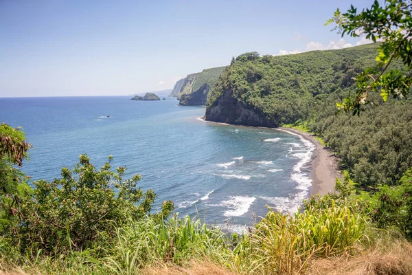 Paisaje Del Valle Pololu Gran Isla Hawaii — Foto de Stock