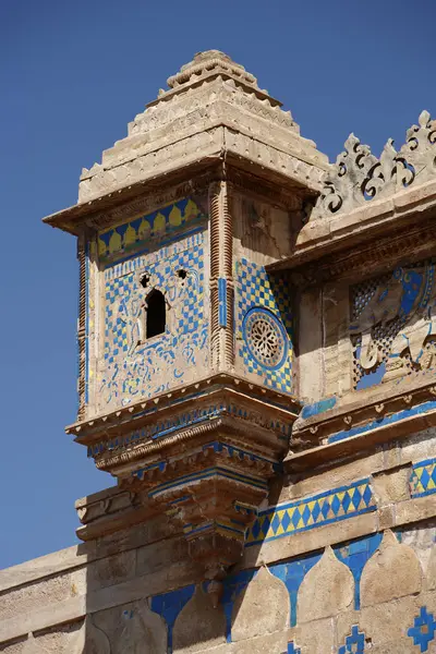 Cephe Gwalior Fort Madhya Pradesh Hindistan — Stok fotoğraf