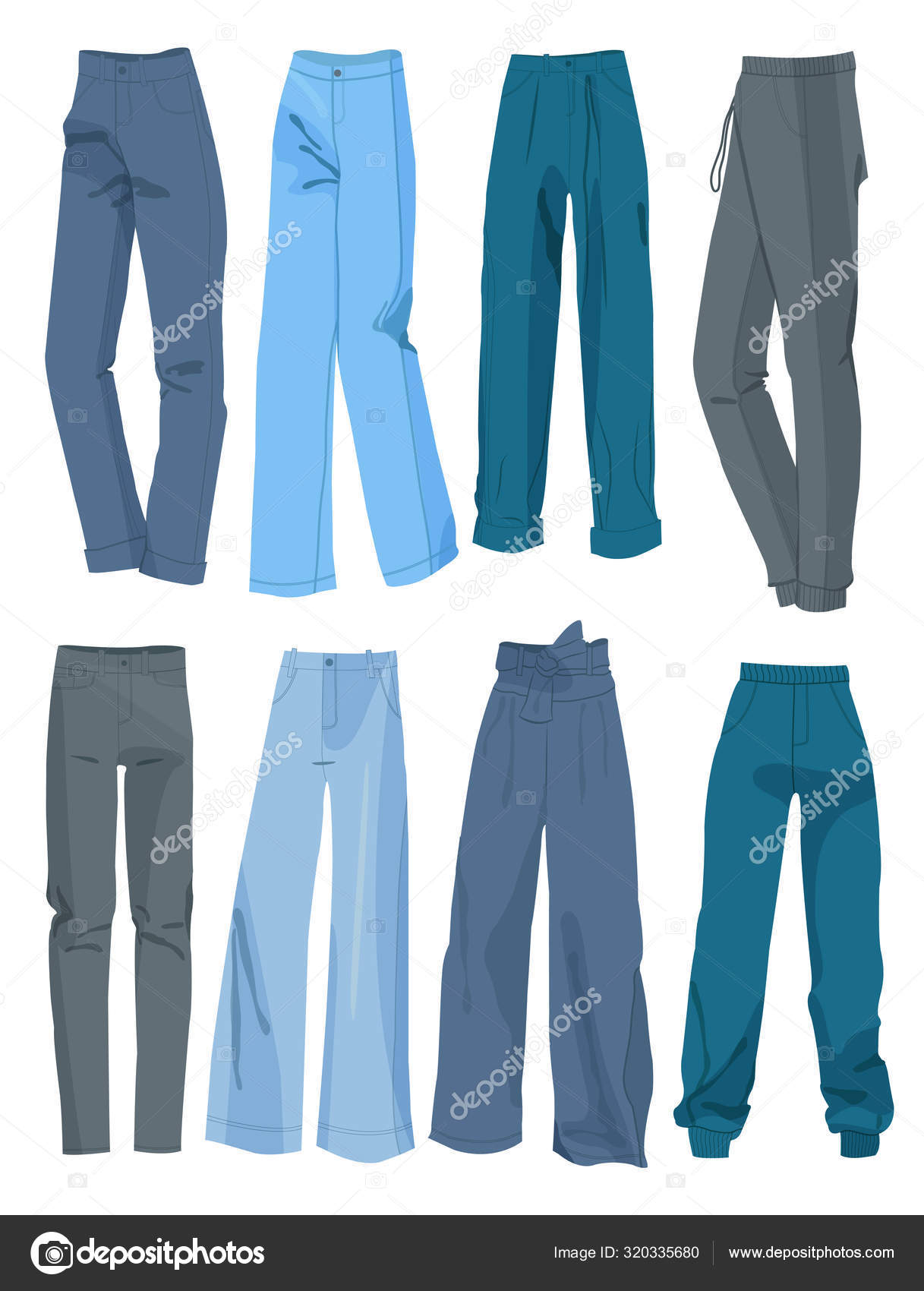 jeans different styles