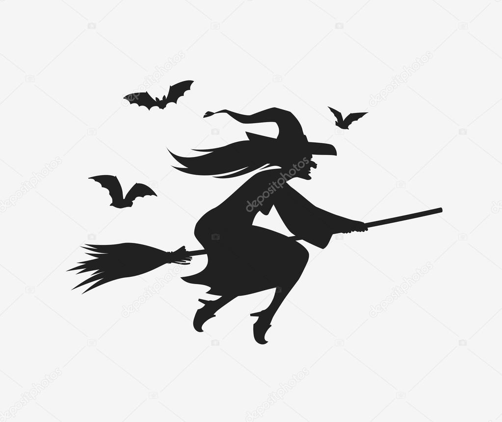 Halloween Flying Witch Decoration