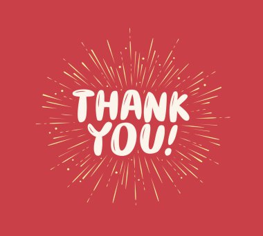 Tebrik ederim. El çizimi harf vektör illüstrasyonlu kart