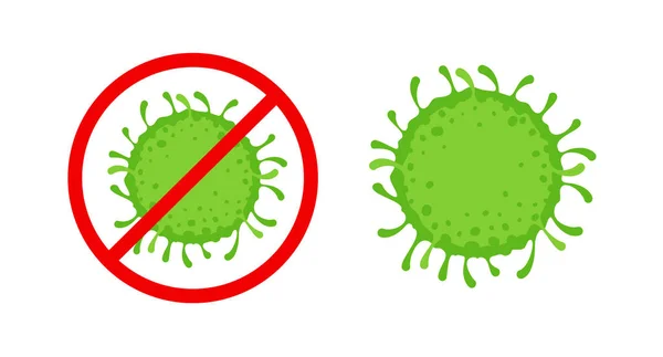 Mers Cov Mers Corona Zeichen Atemwegssyndrom Coronavirus Vektor — Stockvektor