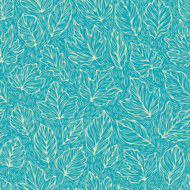 Dekoratif iz bırakır. El çizimi arkaplan vektörü