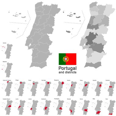 Portekiz ve ilçeleri