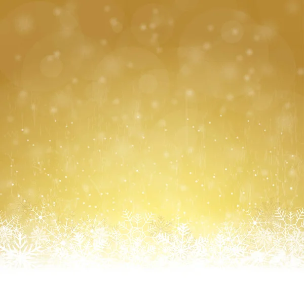 Abstrait flocons de neige fond — Image vectorielle