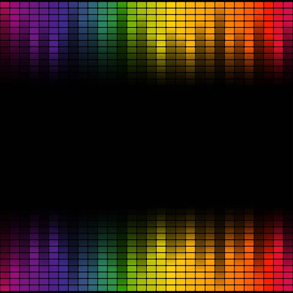 Equalizer achtergrond naadloze — Stockvector