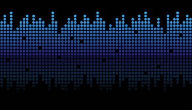 kesintisiz dijital ekolayzer arka plan