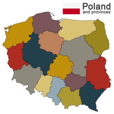 ülke Polonya ve voivodeships
