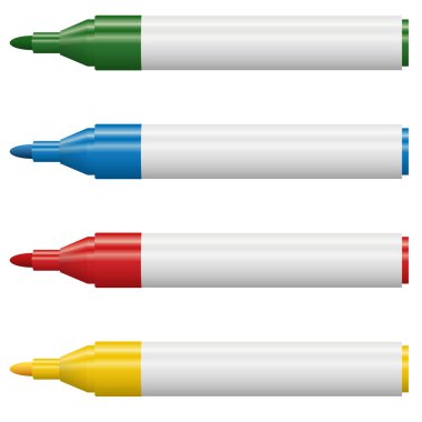 Vurgulayıcılar açıldı - 4 renk