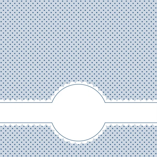 Banderoll med kopia utrymme på spetsiga mönster — Stock vektor
