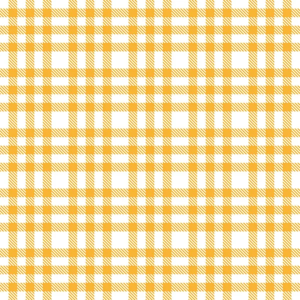 Checkered pattern yellow - endless — Stock Vector