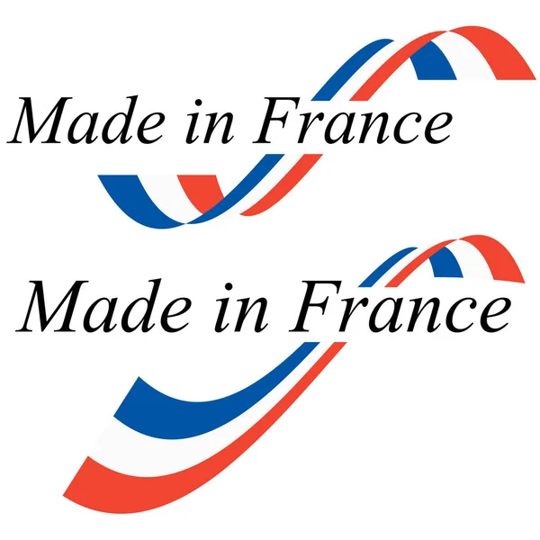 Qualitätssiegel made in France — Stockvektor