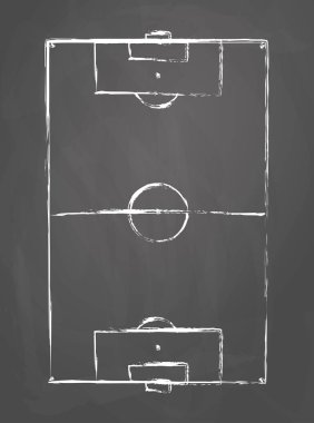 Futbol alan tahta arka plan