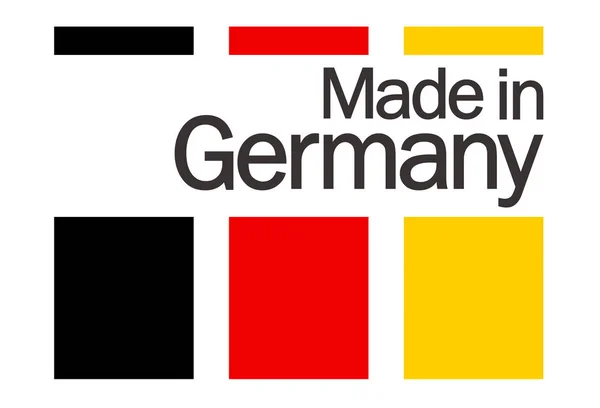 Seal of quality Made in Germany — Stock Vector