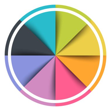 İş bilgi grafik şablonu