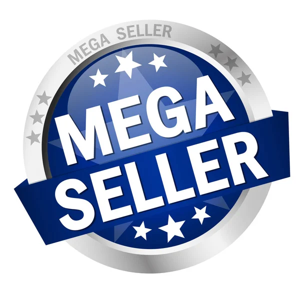 Button Mega Seller — Stock Vector