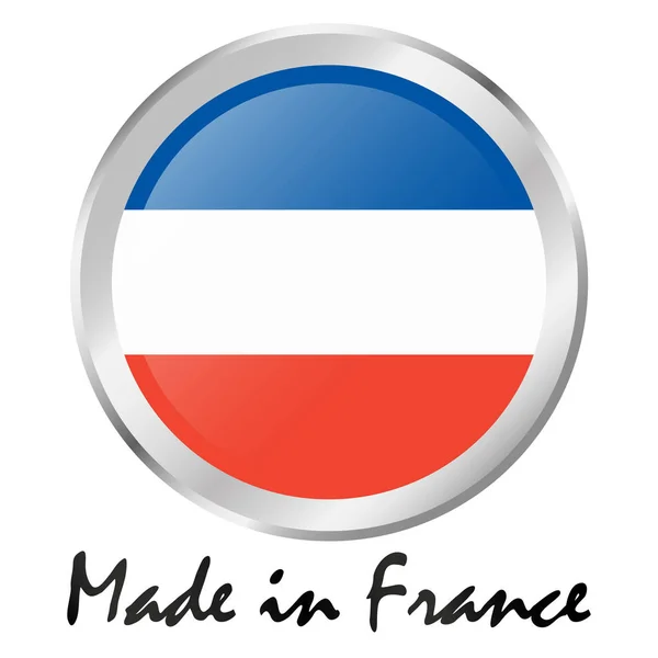 Pečeť kvality vyrobeno ve Francii — Stockový vektor