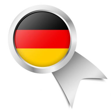 düğme Made in Almanya