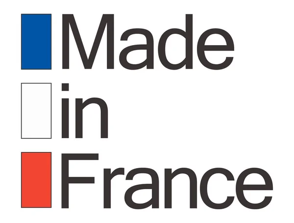 Seal of quality Made in France — Stock Vector