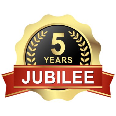 düğmesine 5 yıl Jübile