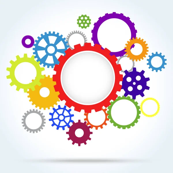 Ortada büyük Dişli Dişli tekerlekleri