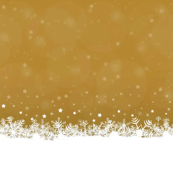 Flocons de neige fond — Image vectorielle