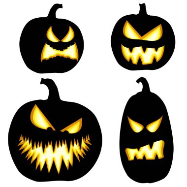 farklı Cadılar Bayramı pumkpins