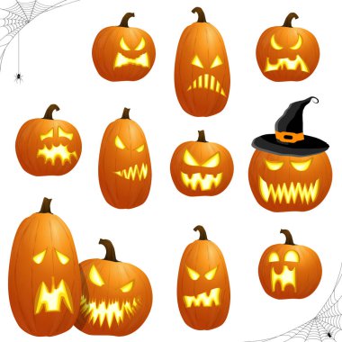 farklı Cadılar Bayramı pumkpins