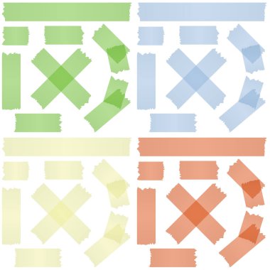 yapışkan bant koleksiyonu