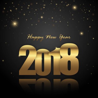 mutlu yeni yıl 2018 selamlar arka plan