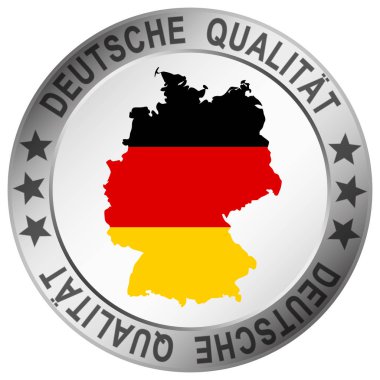 round quality button Deutsche Qualität