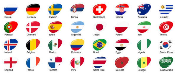 Russian soccer game national teams