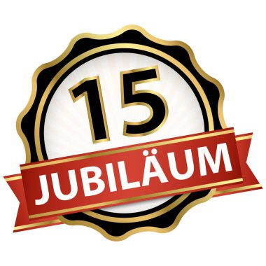 Jubilee düğmesi ile bayrak 15 yıl