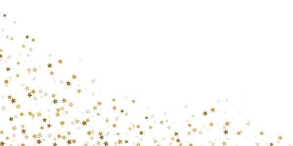 Confetti stars background for christmas time — Stock Vector