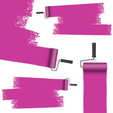 işaretler ile boya rulo kavramı