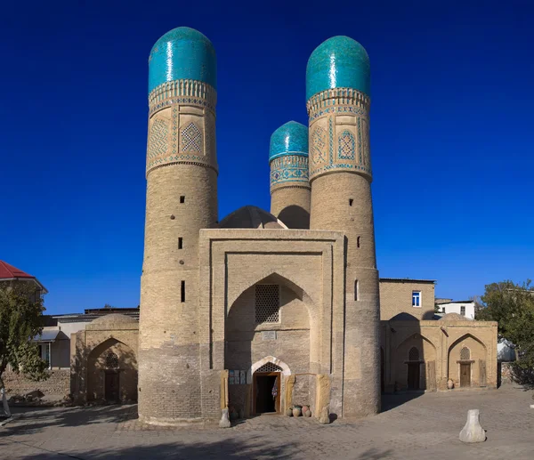 Chor Minor Madrasah, Bujará, Uzbekistán — Foto de Stock