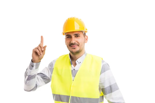 Smart architect or engineer having a great ide — Stock Photo, Image