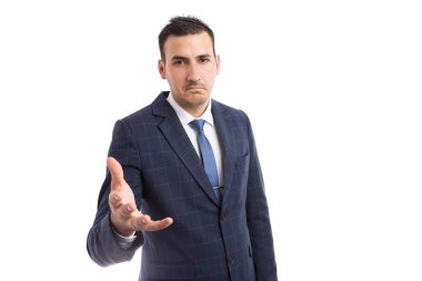 Karışık işadamı soran soru