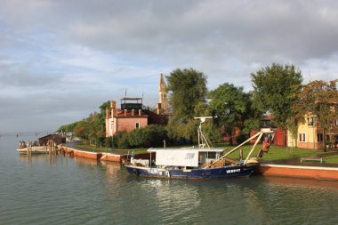 Venedik yakınındaki Burano Adası